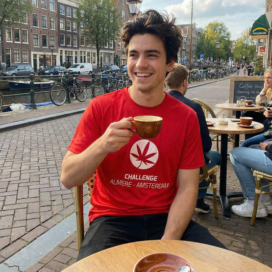 Challenge Almere-Amsterdam 'Weed' Cotton T Shirt